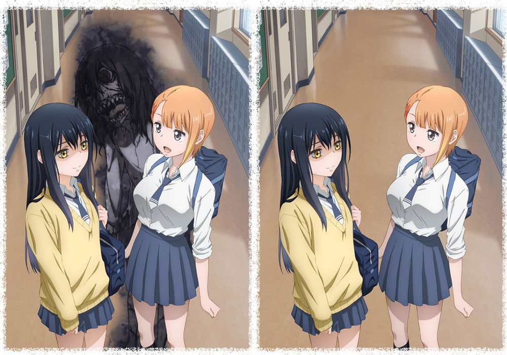 Mieruko-chan Key visual Mieruko-chan Key visual